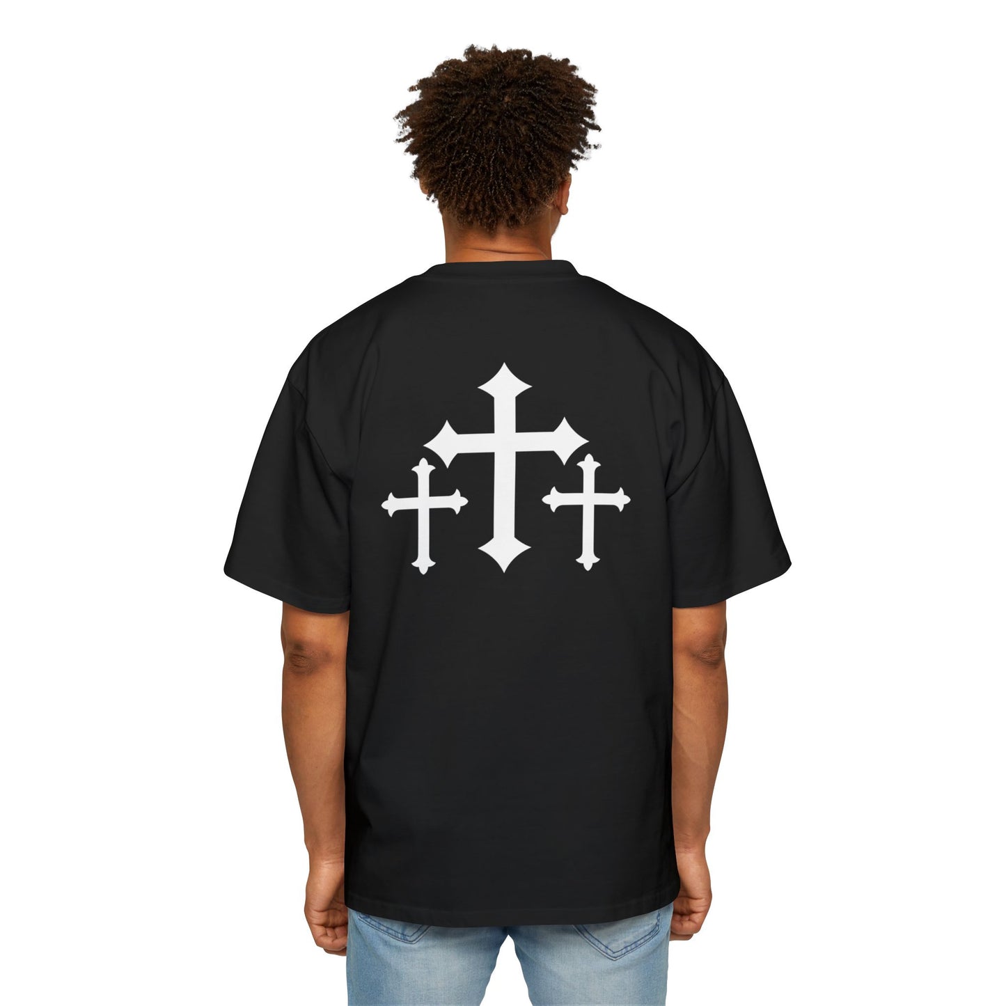 3 Cross Oversized Tee